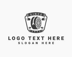 Mechanical - Panel Beater Mechanic Wheel logo design