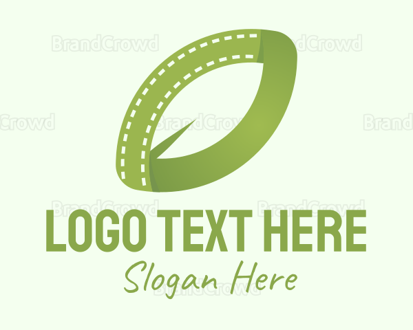 Green Leaf Reel Logo