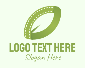 Unknown - Green Leaf Reel logo design