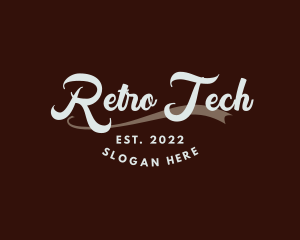 Funky Retro Business logo design