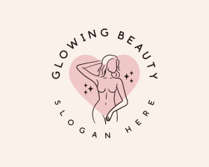 Aesthetician - Wellness Woman Body logo design