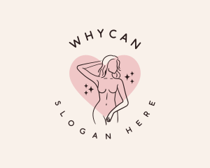 Badge - Wellness Woman Body logo design