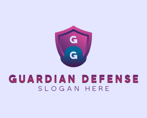 Shield Defense Security logo design