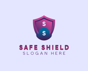 Shield Defense Security logo design