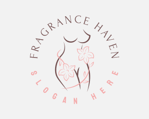 Feminine Nature Spa logo design