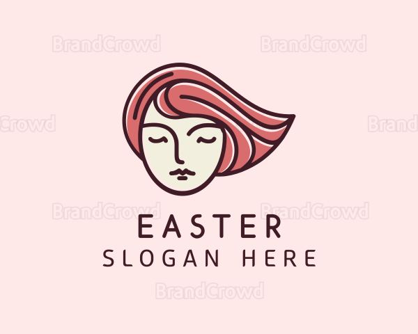 Beauty Hair Stylist Logo