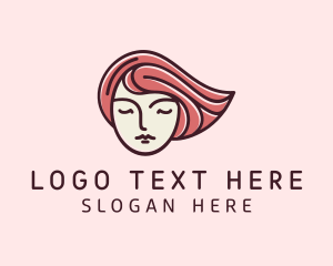 Facial Care - Beauty Hair Stylist logo design