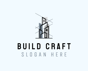 Building Architecture Construction logo design