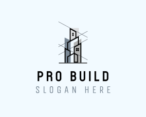 Building Architecture Construction logo design