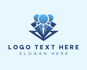 American Suit - Professional Corporate Employee logo design