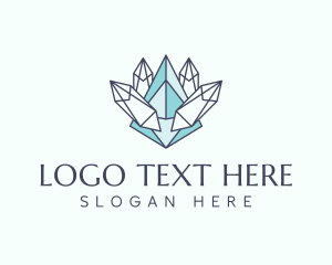 Vip - Luxury Crystal Jewelry logo design