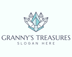 Luxury Crystal Jewelry logo design