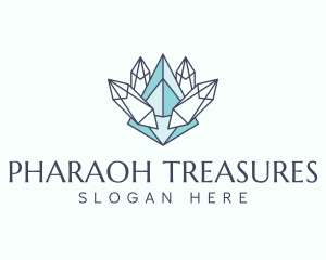 Luxury Crystal Jewelry logo design