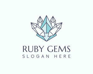 Ruby - Luxury Crystal Jewelry logo design