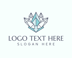 Treasure - Luxury Crystal Jewelry logo design