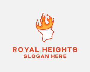 Highness - Flame Crown King logo design