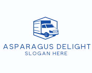 Delivery Truck Courier logo design