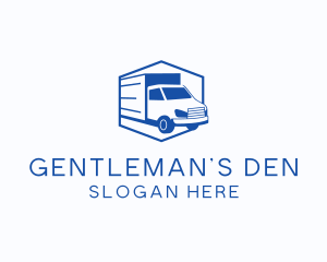 Delivery Truck Courier logo design