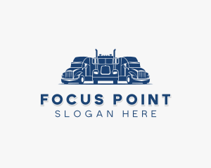 Freight Cargo Truck Logo