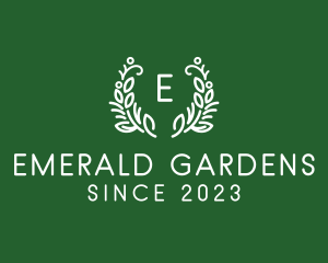 Organic Plant Garden logo design