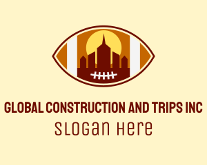 Buildings - American Football City logo design