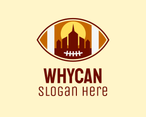 League - American Football City logo design