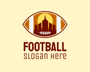 American Football City  logo design