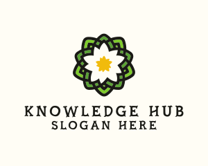 Regimen - Pond Lotus Flower logo design