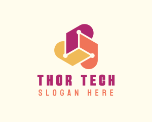 Tech Software Company logo design