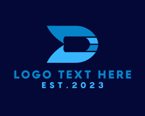 Letter D - Modern Letter D logo design