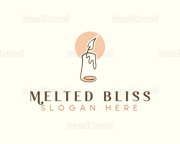 Scented Candle Wax Logo