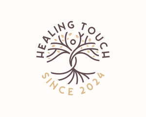 Human Tree Wellness logo design