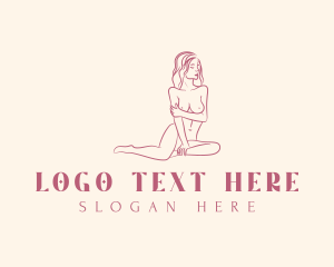Yoga - Sexy Body Feminine logo design