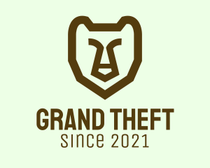 Bear - Minimalist Wild Grizzly logo design