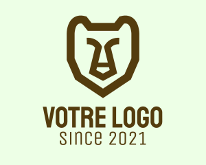 Carnivore - Minimalist Wild Grizzly logo design