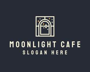 Night - Starry Night Window logo design