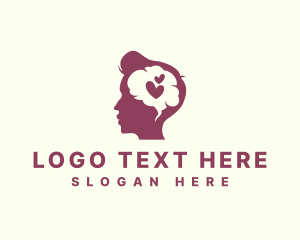Support - Mental Health Brain logo design
