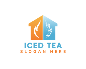 Fire Ice House logo design