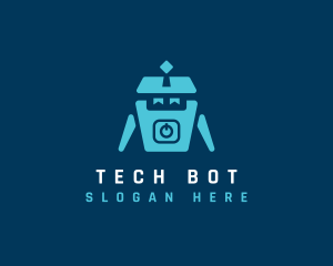 Intelligent Android Robot logo design