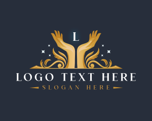 Luxury - Hand Beauty Boutique logo design
