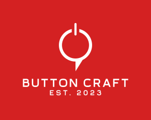 Power Chat Button logo design