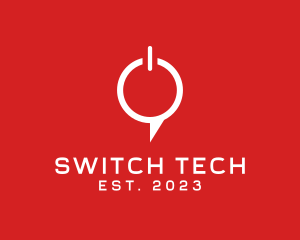 Switch - Power Chat Button logo design