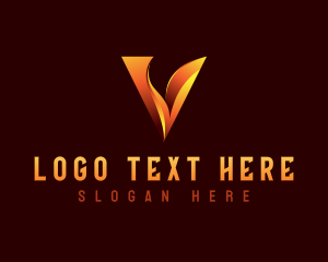 Enterprise - Professional Firm Letter V logo design