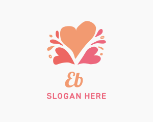 Accessories - Cute Valentine Hearts logo design