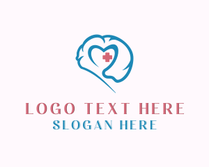 Online Counselling - Mental Health Psychology Therapist logo design