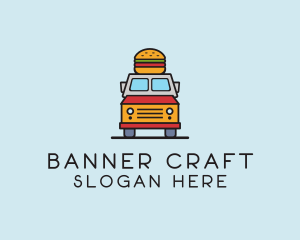 Burger Food Truck logo design