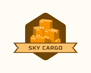 Imported Parcel Box Delivery logo design