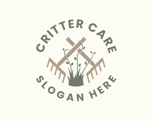 Lawn Care Landscape Gardening  logo design