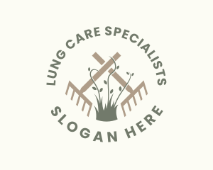 Lawn Care Landscape Gardening  logo design