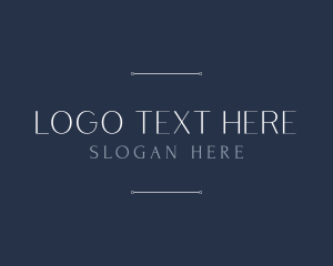 Deluxe - Minimalist Brand Luxury logo design